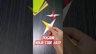 Origami Ninja Star | Origami Shuriken | easy origami #craft #origami #ninjastar #origamininjastar