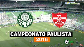 Gols - Palmeiras 1 x 2 Linense - Paulistão 2016 - 13/02/2016 - Futebol HD