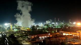 Numaligar refinery Ltd. night view #nrl #numaligarh #refinery #industry