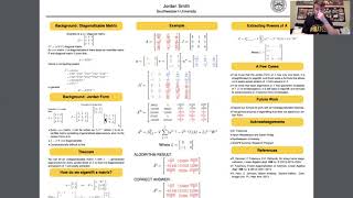 Jordan Smith: Diagonalizing The Undiagonalizable (Alpha Chi Presentation)