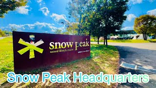 Snow Peak Headquartersに行ってきた旅vlog