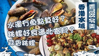 【漁人推介】香港水域 水濁冇魚點算好？阿火帶大家出海執跳螺，比北寄貝更好味？ 和大家一起製作蒜香跳螺 ｜海鮮｜食譜｜Catch and Cook  Seafood