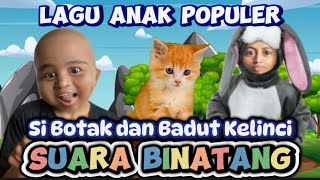 Lagu Lucu SUARA BINATANG - Si Botak \u0026 Badut Kelinci - KBeeb