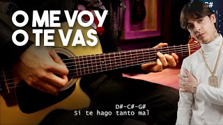 O Me Voy O Te Vas - Natanael Cano GUITARRA Cover REQUINTO + ACORDES Christianvib