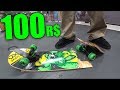 QUEBROU NA LOJA!!! - SKATE DE 100 REAIS