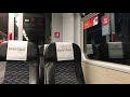 Greater Anglia class 321 train from Wivenhoe to Great Bentley *First class*