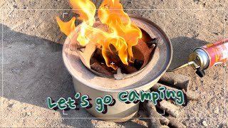 이동식 화덕 집에서 만들기/Easy to Make Firewood Stove at Home with Rice Pot, Cement, Clay and Stones.