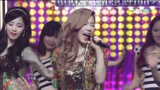 Girls' Generation Taitisha [OMG + Twinkle] @SBS Inkigayo Popular song 20120603