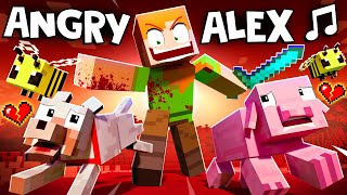 "ANGRY ALEX" 🎵 [VERSION A] Minecraft Animation Music Video