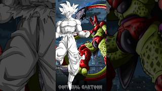 who is strongest Goku vs cell #dbs #dbz #shorts