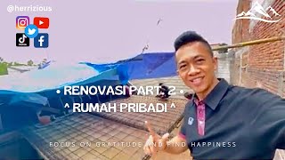 Renovasi ke-2 rumah pribadi Tidar Atas, Malang #herrizious