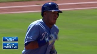 CWS@KC: Perez's solo shot gets Royals on the board