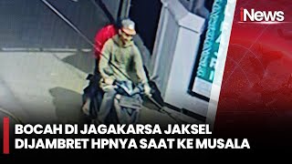 Polisi Tangkap 2 Pelaku Penjambretan HP Bocah di Jagakarsa | iNews Siang | 07/02