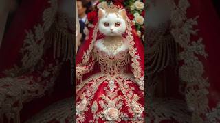 Beautiful bridal cat | #beautiful #cutecat #cute