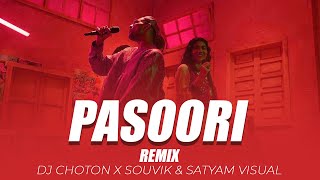 Pasoori - Remix | Dj Chotan X Souvik | Satyam Visual | Coke Studio | Season 14 | Ali Sethi x Shae Gi
