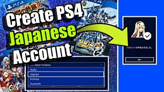 How to CREATE a JAPANESE PSN ACCOUNT (PS4 TUTORIAL)(EASY)