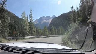 Driving the Yoho Valley Road Switchbacks