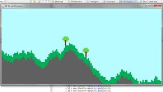 Simple 2D Terrain Generation (Java)