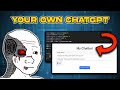 How to Create YOUR OWN AI Chatbot with OpenAI's API (GPT4)
