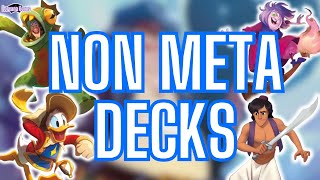 10+ Non Meta Decks That Will Help You WIN (Disney Lorcana Azurite Sea Meta)