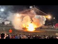 columbia county fair 2024 demolition derby car explosion