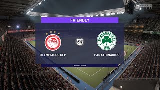 FIFA 21 | Olympiacos vs Panathinaikos - Greece Super League | 11/04/2021 | 1080p 60FPS
