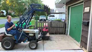 Montgomery Ward 14 HP Tractor With Loader