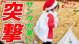 サンタさんが三毛猫家族と三兄弟猫達にクリスマスプレゼントを届けてくれました！[クリスマス]