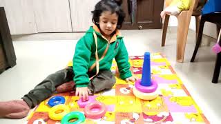 Learn colors with stacking rings: baby perfection in stacking ring toys