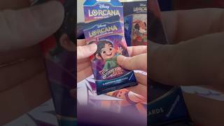 Disney Lorcana Shimmering Skies Pack Rip #disney #disneyland #lorcana #tradingcards