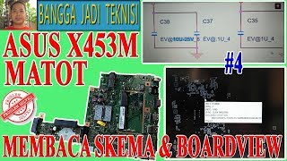 Memperbaiki Laptop Asus X453M Mati Total / Repair Laptop X453MA Rev 2.0 Dead Part 4