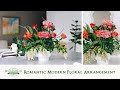 Romantic Modern Floral Arrangement