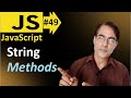 JavaScript String Methods | JavaScript basic lesson - 49 | JavaScript for beginners