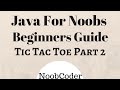 Tic Tac Toe GUI Project Part 2 (Java Swing)