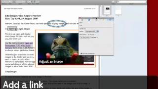 Annotate PDFs with Apple's Preview