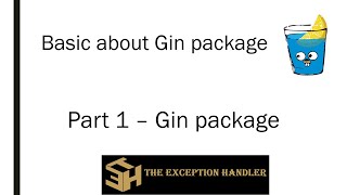Create basic rest API using Gin Gonic framework in Golang | Go