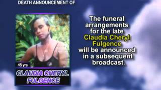 Claudia Cheryl Fulgence Short