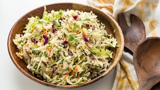 Cilantro Lime Slaw (No Mayo)