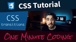 CSS Transitions Tutorial - One Minute Coding
