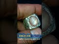 Batu Permata Ruby Birma Star 6 Ray Tajam Mayung 6 Ct Warna Mata Udang Ring Perak