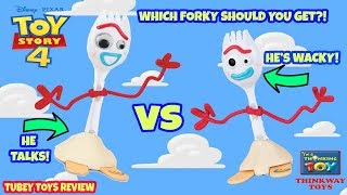 Forky vs Forky Which Forky Should You Buy? Toy Story 4 Toys Tubey Toys Review
