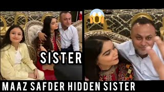 maaz safder revealing his sister 😱😱