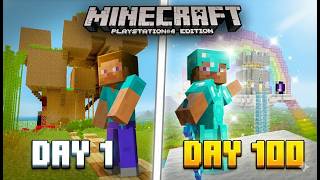 100 Days In Minecraft PS4 Legacy Console Edition