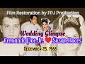 FERNANDO POE JR. AND SUSAN ROCES - A WEDDING GLIMPSE | Timeless Rewind