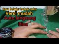 Cara Menjahit Saku Bobok Dengan Resleting Bagi Pemula #menjahit #sewingtutorial