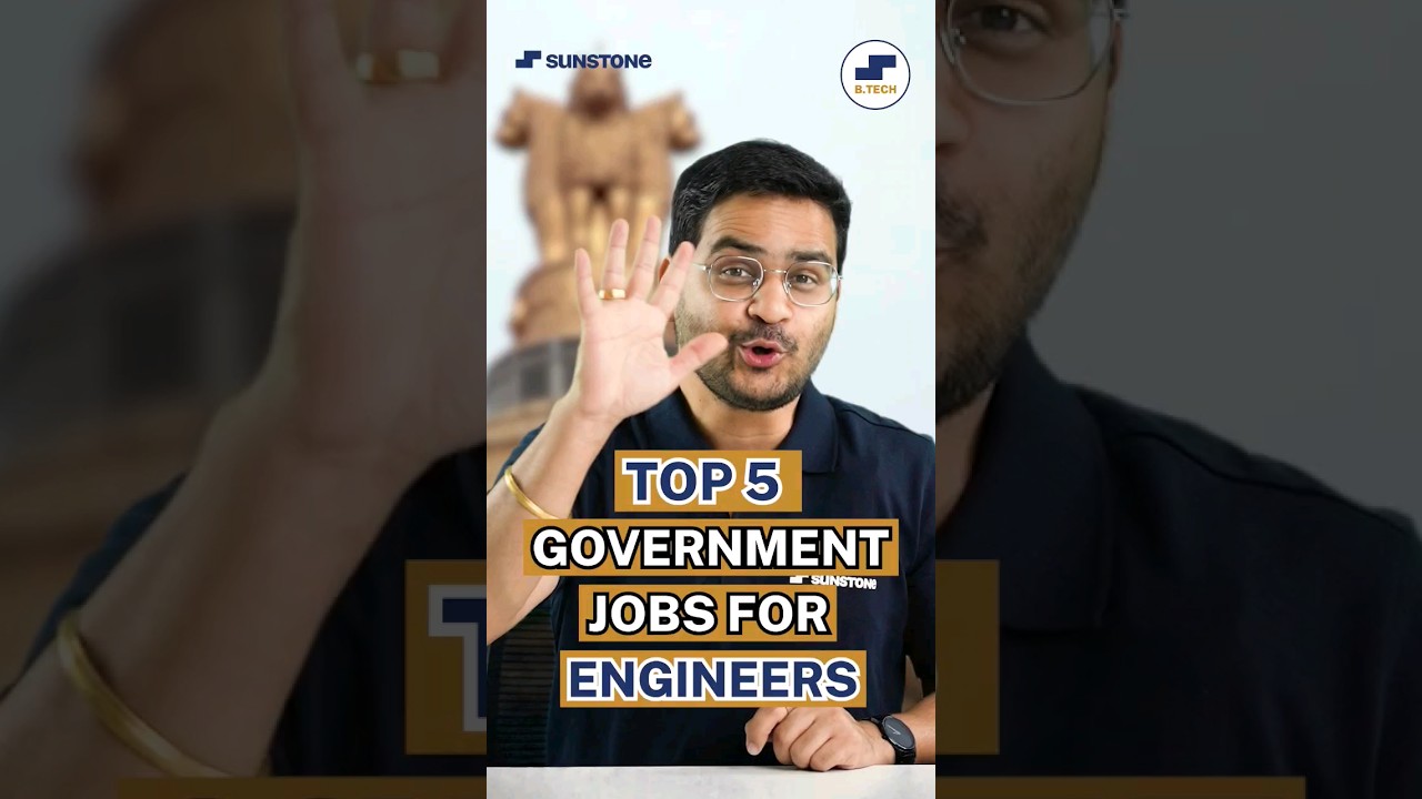 💥Top 5 Govt. Jobs For Engineers/B.Tech In 2023💥 #shorts #youtubeshorts ...