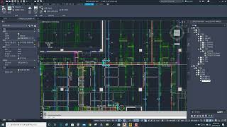 AutoCAD MEP 소방 가지관 모델링 작성 예시