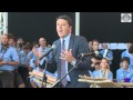 Renzi Selfie Discorso e Canti con Scout a Pisa - Video