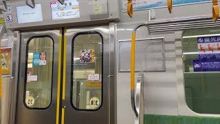 【三菱IGBT】都営新宿線10-300形10-640F 走行音・車内 (新宿→馬喰横山)【急行大島行き】