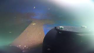 UNDERWATER ROV CLEANING A BOAT HULL - RECORDED FROM A KEELCRAB PRO 2023